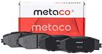 Колодки тормозные передние Metaco 3000-037