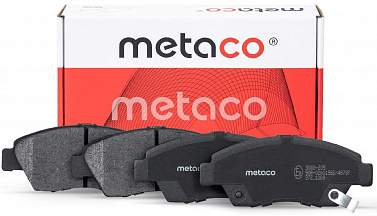 Колодки тормозные передние Metaco 3000-205