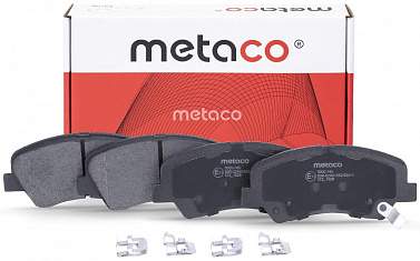 Колодки тормозные передние Metaco 3000-745