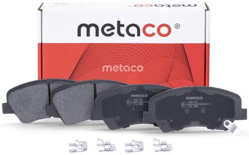 Колодки тормозные передние Metaco 3000-745