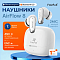 Беспроводные наушники AirFlow 8 White  (2 Микрофон) ANC+ENC Шумоподавление  Совместимы с IOS, Androi