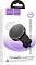 Держатель смартфона с беспроводной зарядкой зажим в дефлектор HOCO HW35 черный
