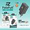 Зарядное устройство сетевое FaizFull FC62 1USB-20W черный/белый