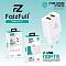 Зарядное устройство сетевое FaizFull FC106 1USB-12W/1USB-12W белый