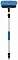 Щетка для мытья авто Black&Blue ВВ602 с краном для подачи воды 75-130см