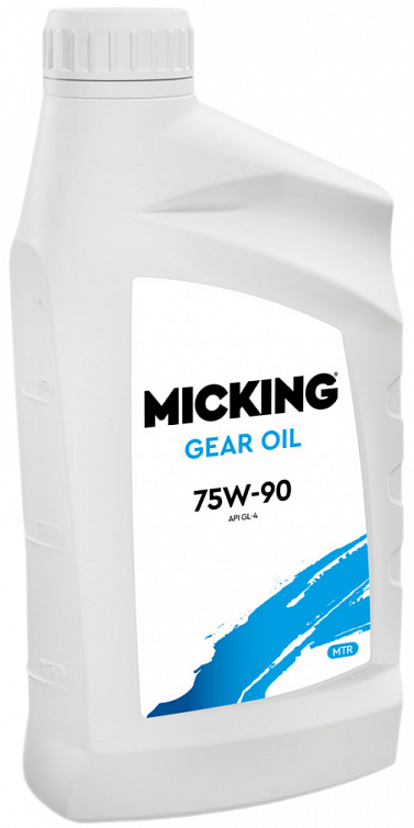 Масло трансмиссионное для МКПП Micking Gear Oil GL-4 75W-90 синтетика 1л