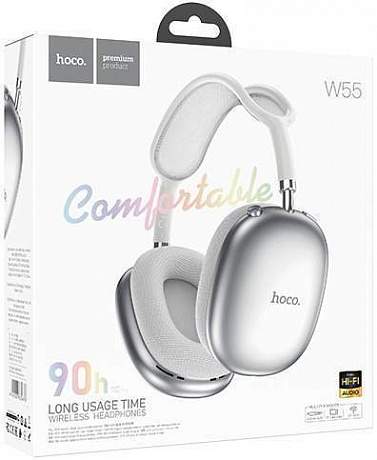 Наушники игровые HOCO W55 серебро