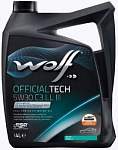 Масло моторное WOLF OFFICIALTECH синтетика 5W-30 C3 LL III 4л