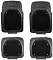 Коврики салона CARFORT Rovers 16 Black 4шт