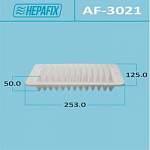 Фильтр воздушный HEPAFIX A-3021 (1/40) (DFA3021