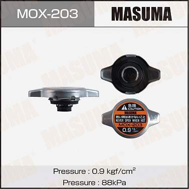 Крышка радиатора MASUMA MOX-203 0.9 kgf/cm2