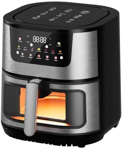 Аэрогриль HOCO HE23 7л 1400W 7 программ серебристый