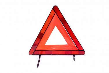 Знак аварийной остановки A2DM пластиковый, RFT, пенал