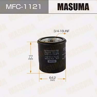 Фильтр масляный MASUMA MFC-1121 (1020-231) (C-110)