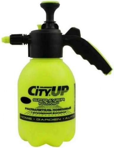 Распылитель помповый CityUP CA-890 1,5л (зеленый/голубой)