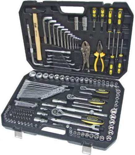 Набор инструмента ЭВРИКА ER-80142 1/2" 3/8" 1/4"DR (142 пр.) (гар-я 6 мес. без трещетки)