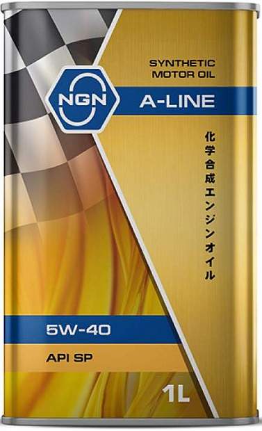 Масло моторное NGN A-Line (металл) синтетика 5W40 1л