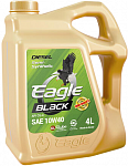 Масло моторное EAGLE BLACK Diesel полусинтетика 10W-40 API CG-4 4л