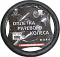 Оплетка руля AUTOLED (FXP-009) размер М 37-39, черный/черная строчка