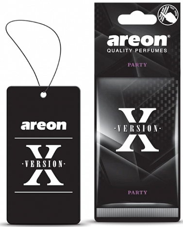 Ароматизатор подвесной картонный AREON X-VERSION Party