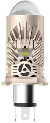 Лампа светодиодная линзованная LED M2-H4, 9-60V, 30/40W, 4200Lm, 6500k, 2шт (гарантия 6 мес.)