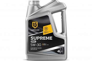 Масло моторное LUBRIGARD SUPREME SEMI SYNTHETIC  PRO 5W-30 4л