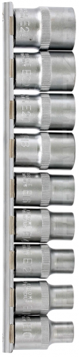 Набор торцевых головок ЭВРИКА ER-95200 1/2" DR 10-24мм (9 предмета)