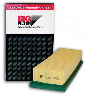 Фильтр воздушный Big Filler GB-946 (LA-2070,SO-1070,1000-037)
