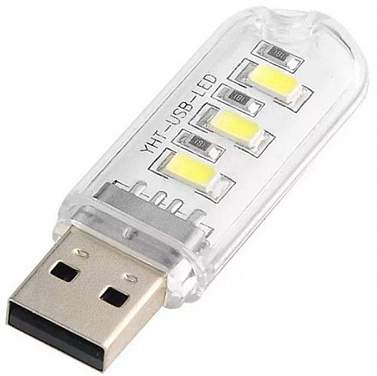 Фонарик - светильник USB DREAM C6 3 LED COOL (холодный свет)