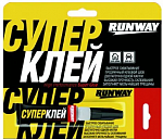 Клей "Супер-клей" RUNWAY момент 2г