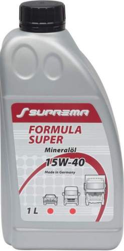 Масло моторное SUPREMA FORMULA SUPER 15/40 минеральное 1л