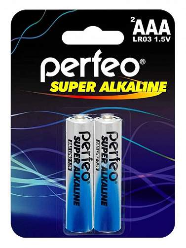 Батарейка Perfeo LR03 2BL Super Alkaline(60)