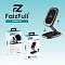 Держатель смартфона магнитный на клейкой основе FaizFull F37 черный/серый