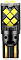 Лампа светодиодная W5W 12-24V 3W (X0102)