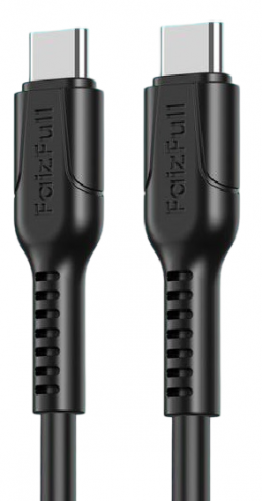 Кабель TYPE-C/TYPE-C (без упаковки) FaizFull M3 1М черный