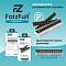 Автовизитка для временной парковки FaizFull TH45 (черный) двухсторонняя