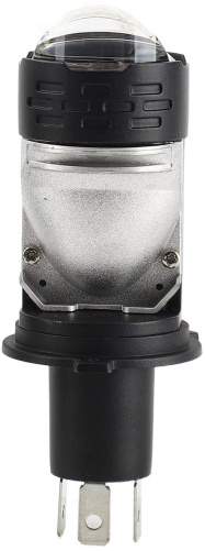 Лампа светодиодная линзованная LED T8-H4 12-24V, 45/55W, 7000Lm, 6000k, 2шт (гарантия 6 мес.)