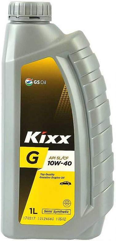 Масло моторное Kixx G полусинтетика 10W-40 SL/CF 1л