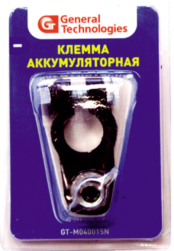 Клемма General Technologies для аккумулятора "-" GT-M040015N (свинец)
