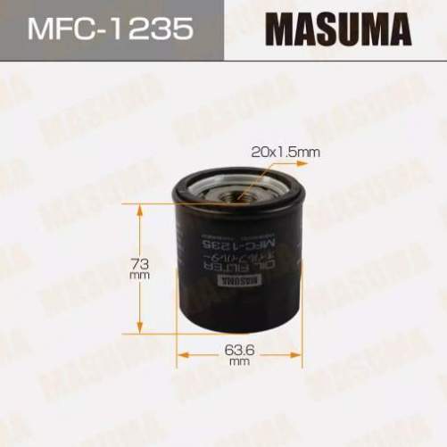 Фильтр масляный MASUMA MFC-1235 (1020-002) (C-224)