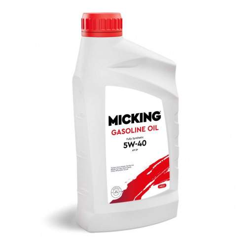 Масло моторное Micking Gasoline Oil MG1 синтетика 5W-40 SP 1л