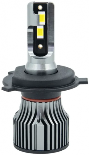 Лампа светодиодная LED A8B-H4 12-24V, 30W, 2800Lm, 6500k, 2шт (гарантия 6 мес.)