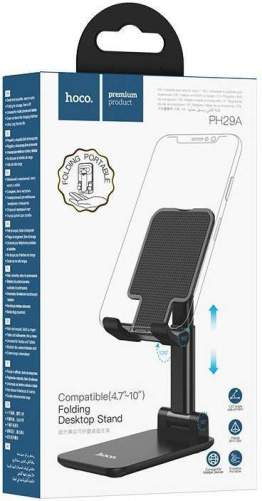 Держатель для смартфона и планшета настольный HOCO PH29A черный
