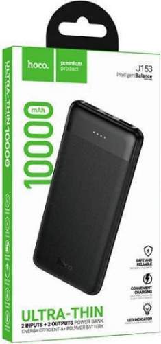 Аккумулятор внешний HOCO J153 10000mAh черный