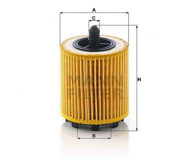 Фильтр масляный MANN HU6007 x (LO-1522 O-902 4RS-105 1020-057)